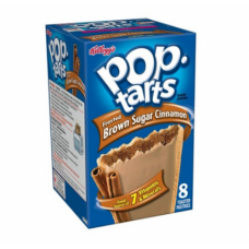 Kellogg's Pop-Tarts Frosted Sabor Açúcar Mascavo e Canela (Contém 8)